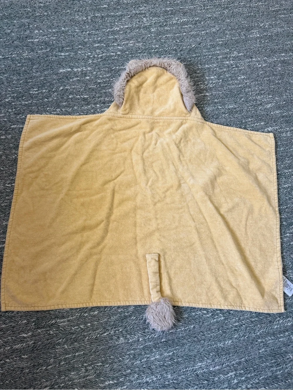 West Elm plush hooded